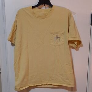 Guy Harvey Men's Yellow T-shirt